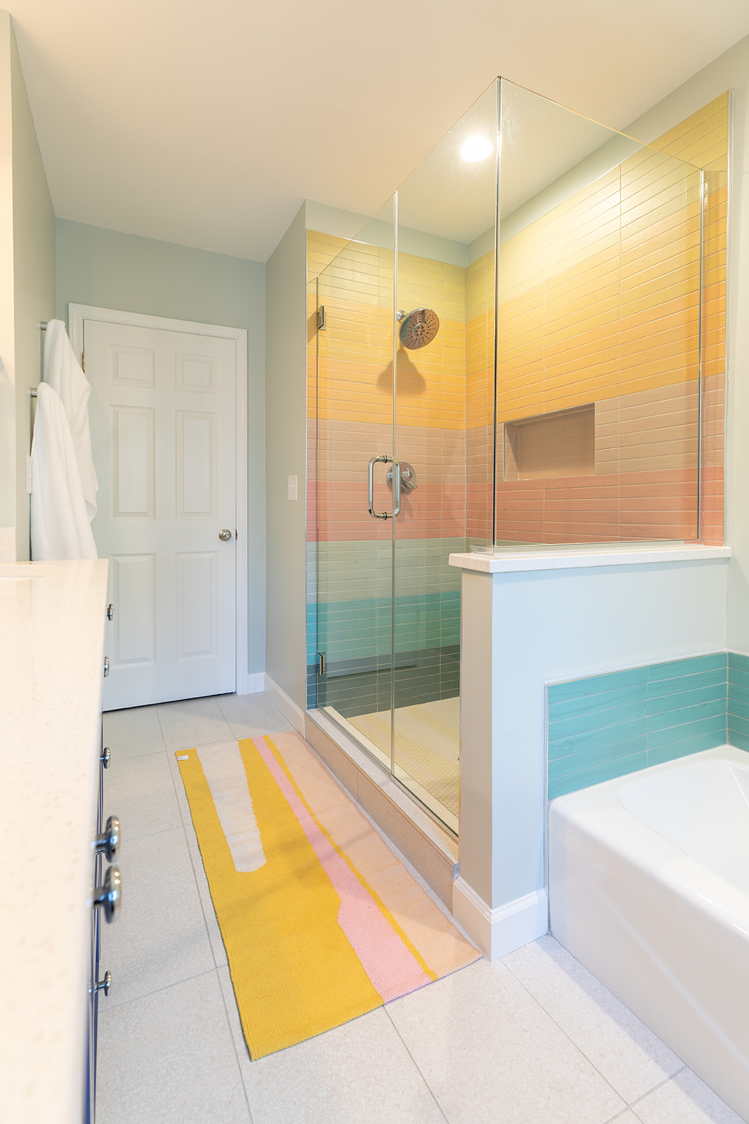 TEW Design Studio Chapel Hill Kids Bath