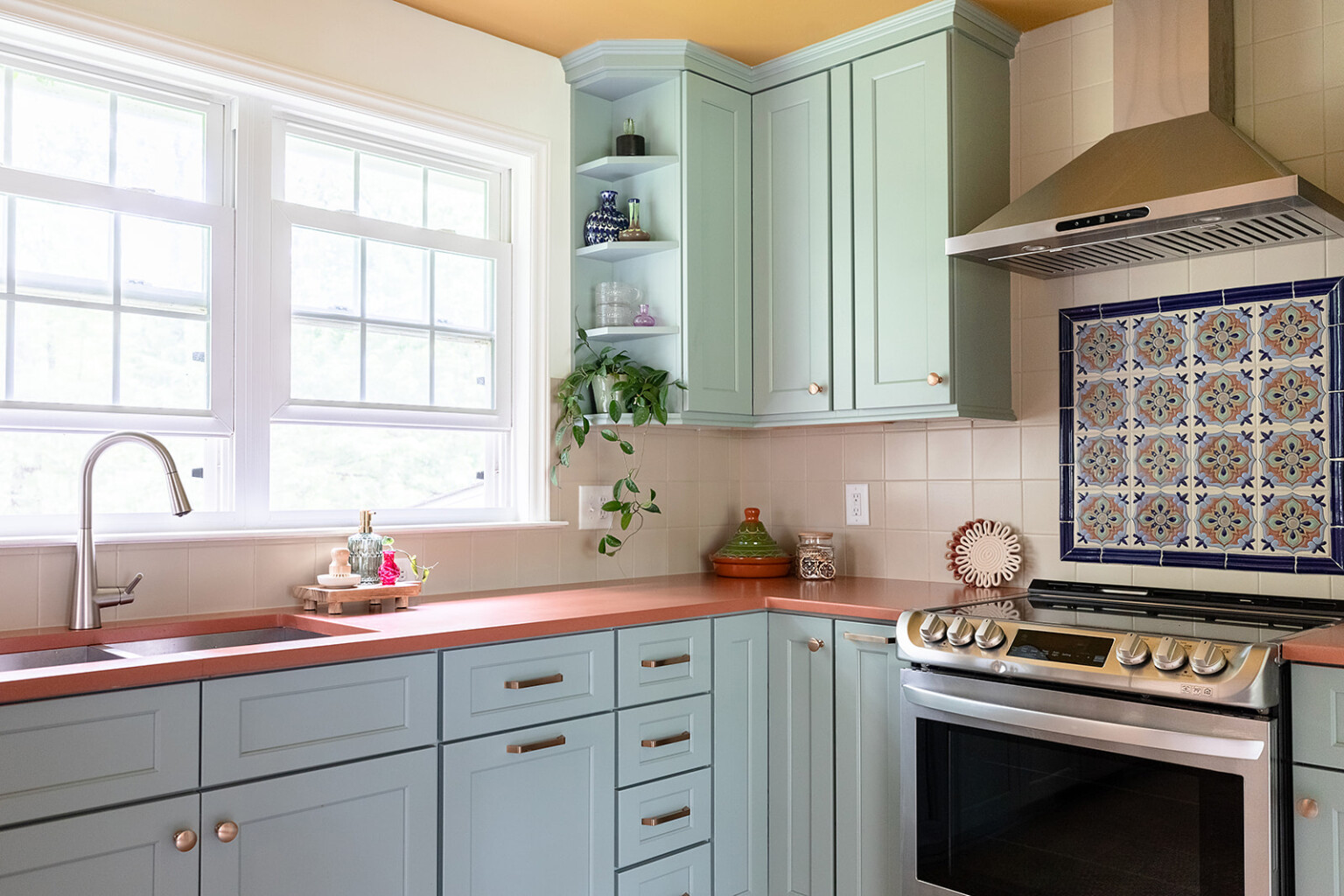 shady bluff durham interior design of kitchen TEW Design Studio