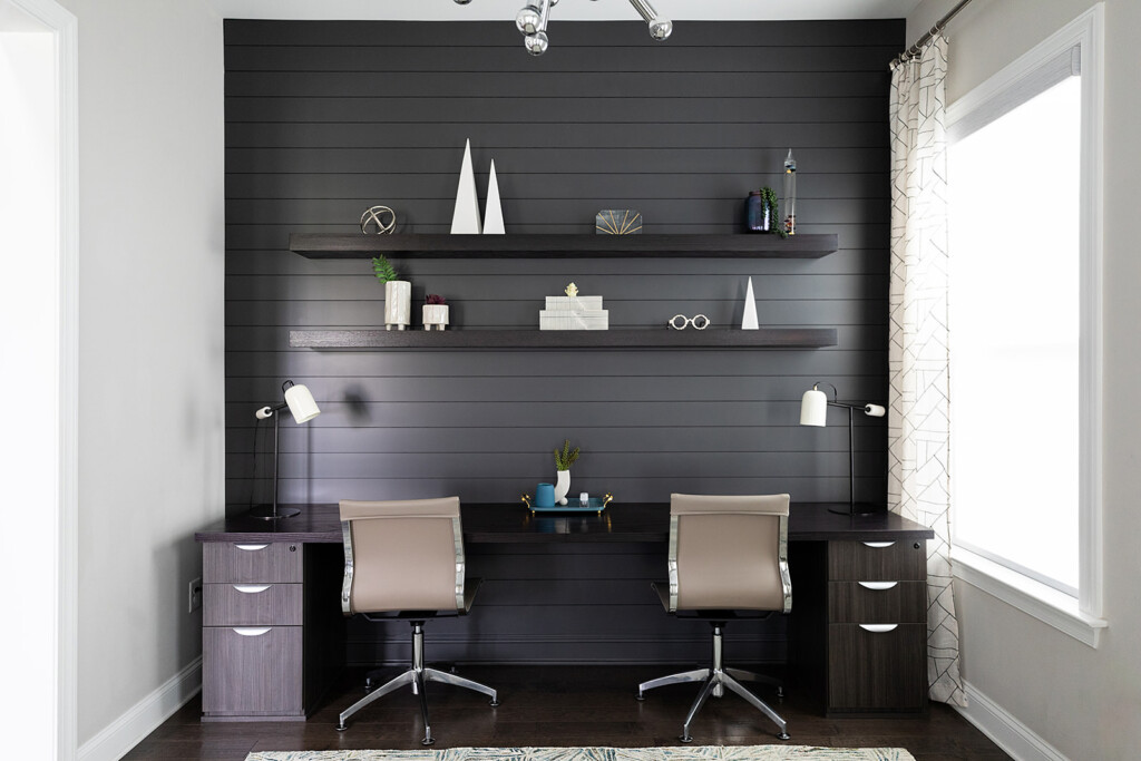 nijinski way cary home office design by TEW Design Studio