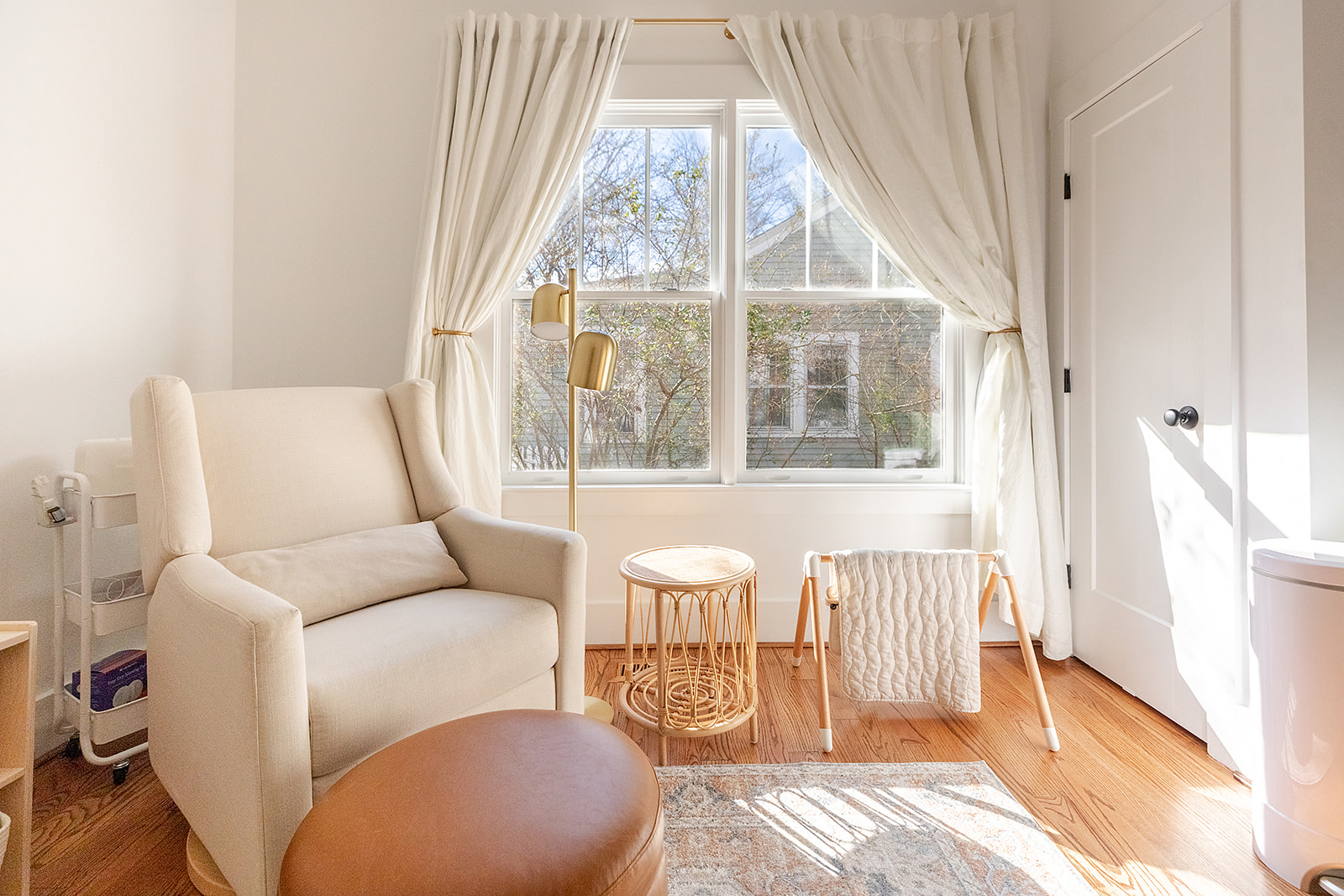 Chapel Hill Rd. Nursery Sitting Area.