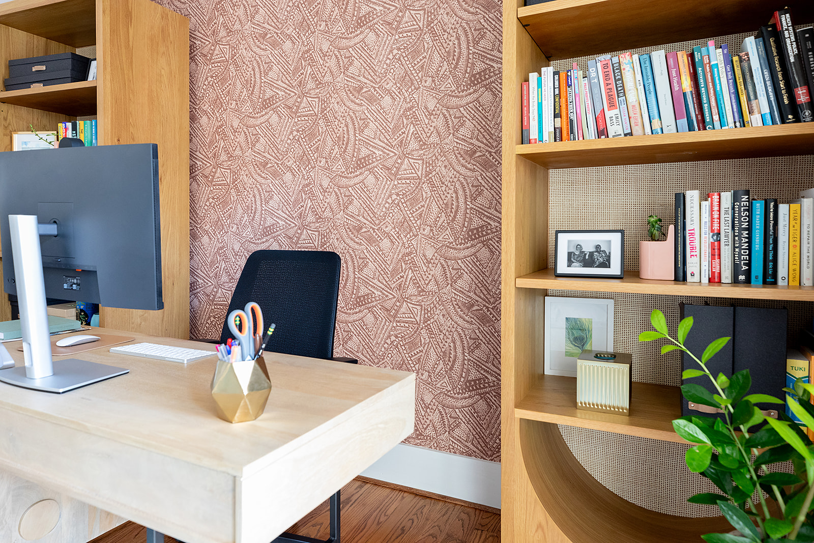 Chapel Hill Rd. Home Office Close-Up.