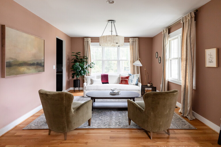 From Blank Slate to Warm Family Home: How We Used Color and Texture in an Open Concept Space